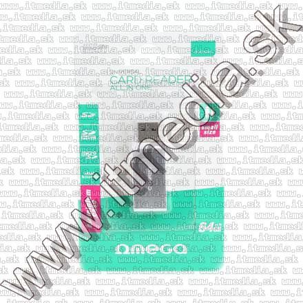 Image of Omega Card Reader ALU *Silver* 42027 (IT10088)